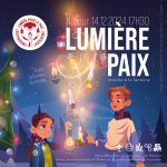 Affiche de Lumière pour la Paix 2024